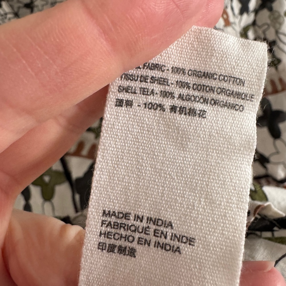 Cleobella - Patterned Button-Up Blouse - Size Xs - image 5